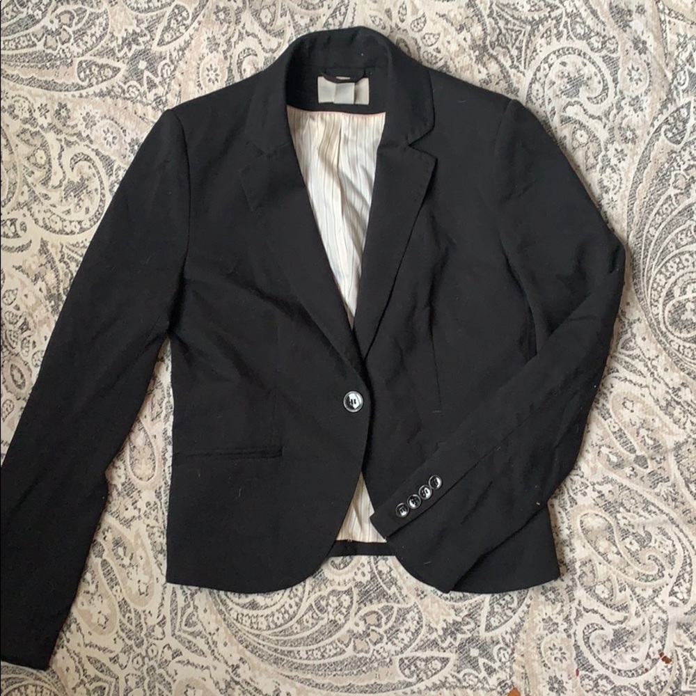 Classic Black Blazer-